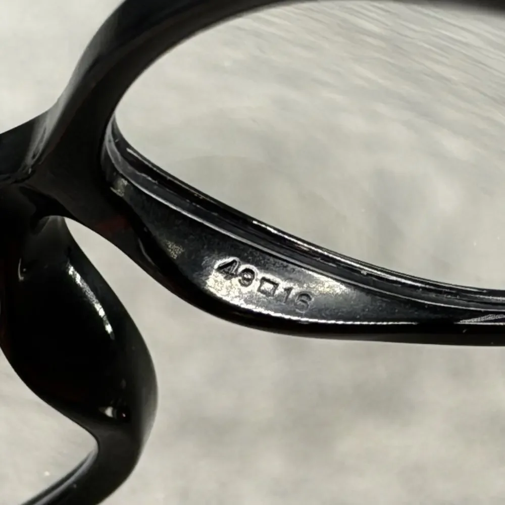 Coach Cecilia HC6002 5053 Black Pink Oval Eyeglasses Frame Women’s 49-16-135